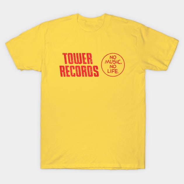 Tower Records 1960 T-Shirt by Yossh